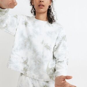 Madewell Tie-Dye Cotton Swing Sweatshirt Size XS
